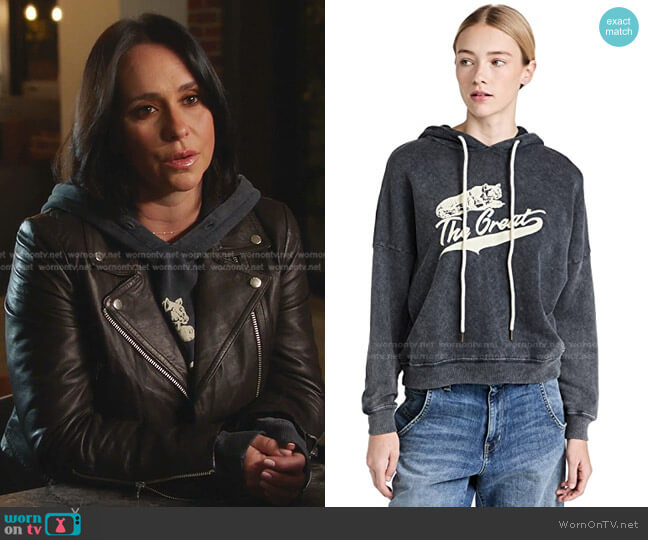 The Teammate Hoodie by The Great worn by Maddie Kendall (Jennifer Love Hewitt) on 9-1-1
