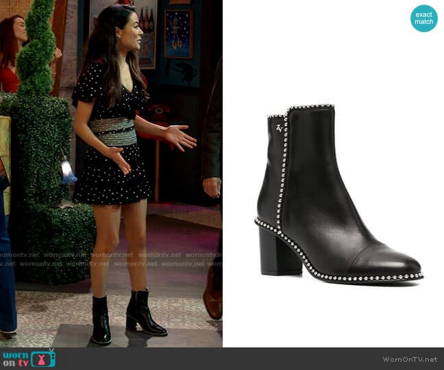 Zadig & Voltaire Lena Boot worn by Carly Shay (Miranda Cosgrove) on iCarly