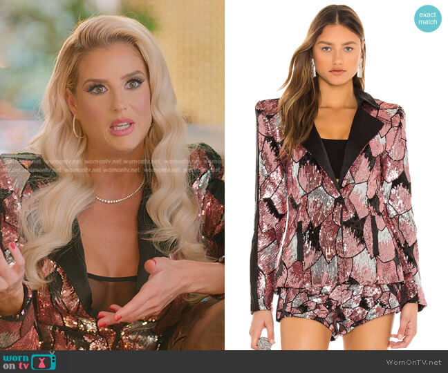 Mallwolf Jacket by Zhivago worn by Emma Hernan on Selling Sunset