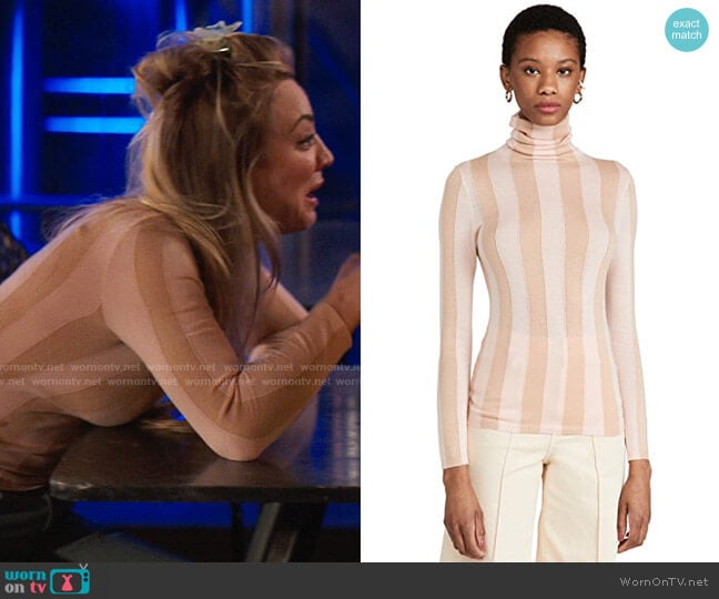 Zimmermann Concert Long Sleeve Top worn by Cassie Bowden (Kaley Cuoco) on The Flight Attendant