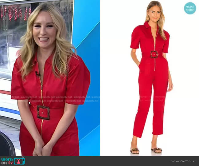 Red Jumpsuit – The Len Parent Style  A Northwest Based Fashion, Beauty &  Lifestyle Blogger