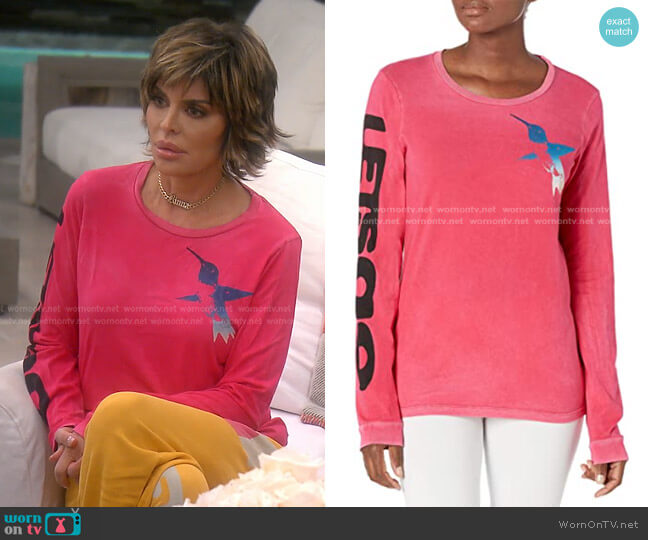 WornOnTV: Lisa's beige logo print pants on The Real Housewives of Beverly  Hills, Lisa Rinna