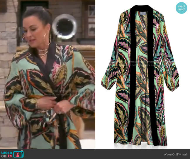 Kyle Richards Robe Dress  As Seen On Rhobh Kyle Richards Kimono Dress –  Kyle x Shahida