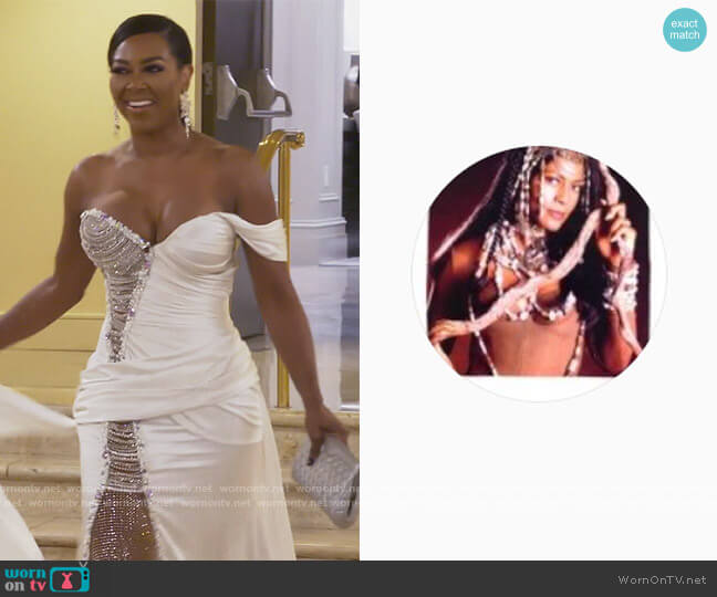 WornOnTV: Kenya's white turtleneck mini dress on The Real Housewives of  Atlanta, Kenya Moore