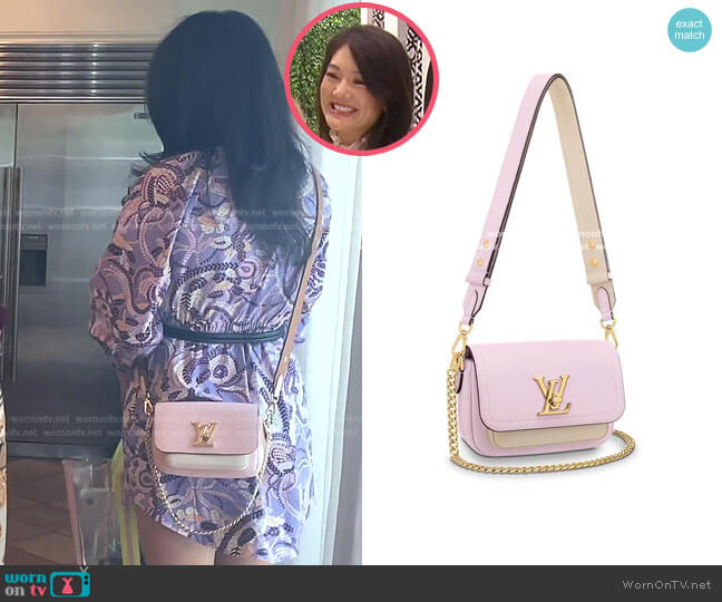 Lockme Tender Bag by Louis Vuitton worn by Crystal Kung Minkoff as seen in  The Real Housewives of Beverly Hills (S12E04)