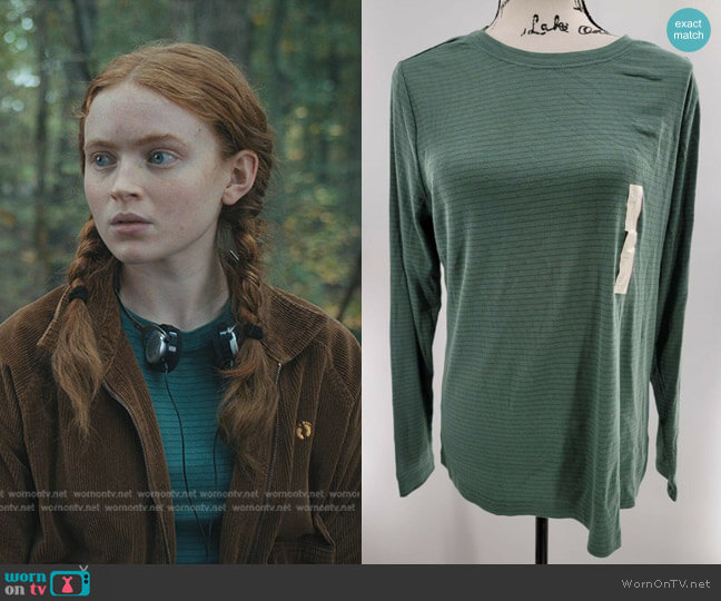 Long Sleeve T-Shirt by Universal Thread worn by Max (Sadie Sink) on Stranger Things
