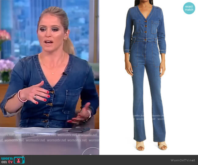 WornOnTV: Sara’s denim jumpsuit on The View | Sara Haines | Clothes and ...