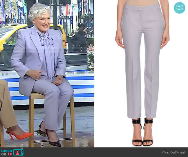 WornOnTV: Glenn Close’s lilac blazer and pants on Today | Clothes and ...