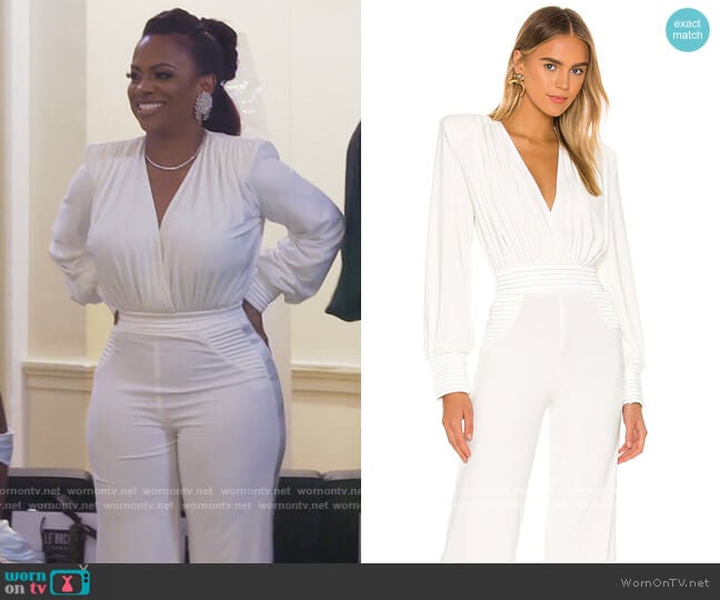 Ready Jumpsuit by Zhivago worn by Kandi Burruss on The Real Housewives of Atlanta