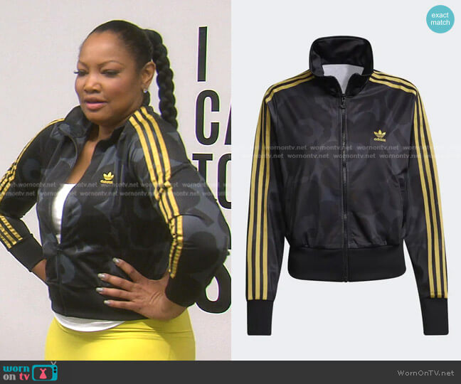 Firebird Track Jacket by Adidas x Marimekko worn by Garcelle Beauvais  on The Real Housewives of Beverly Hills