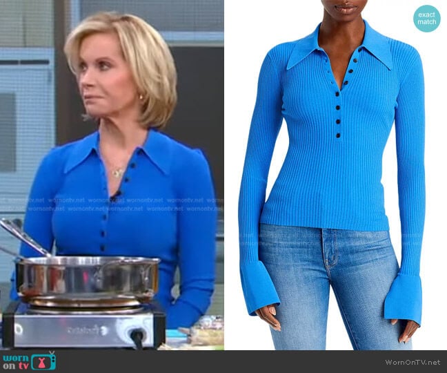 Eleanor Sweater by A.L.C. worn by Joan Robach on GMA