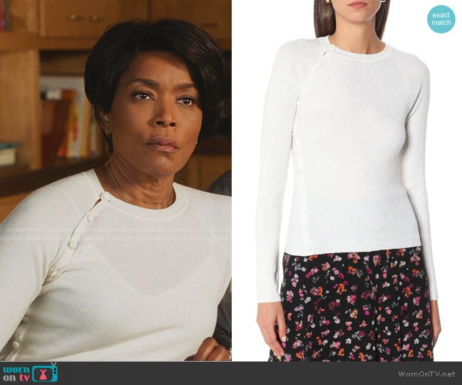 Wool Sweater by Altuzarra worn by Athena Grant (Angela Bassett) on 9-1-1