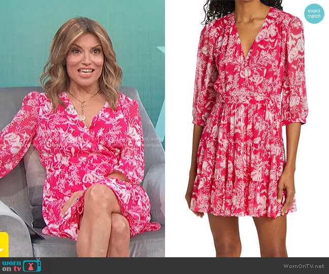 Ulia Dress by Ba&Sh worn by Kit Hoover  on Access Hollywood