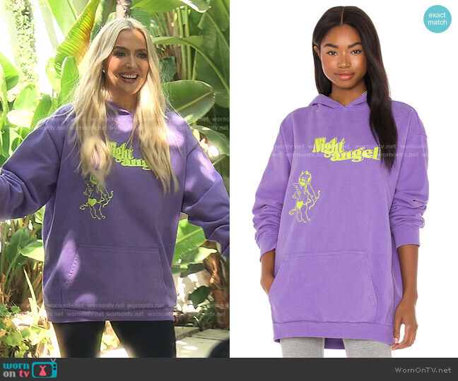 WornOnTV: Erika’s purple hoodie on The Real Housewives of Beverly Hills ...