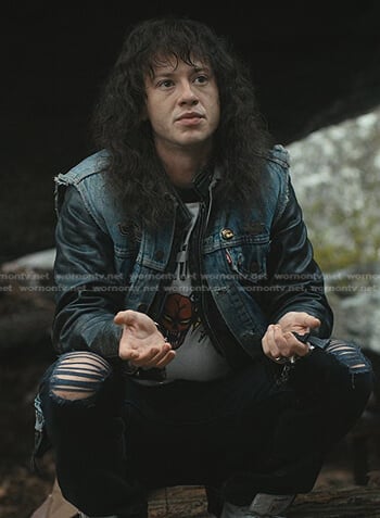 Eddie Munson, Stranger Things Jeans Jacket