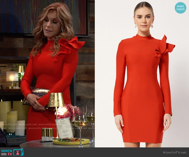 Elliatt Parvin Dress worn by Lauren Fenmore (Tracey Bregman) on The Young and the Restless