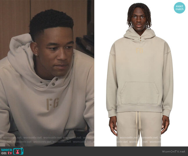 FG Hoodie by Fear of God worn by Damon (Peyton Alex Smith) on All American Homecoming