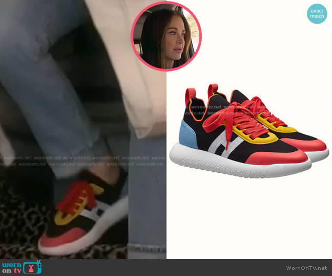 Colorblock High End Sneaker by Hermes worn by Kyle Richards on The Real Housewives of Beverly Hills