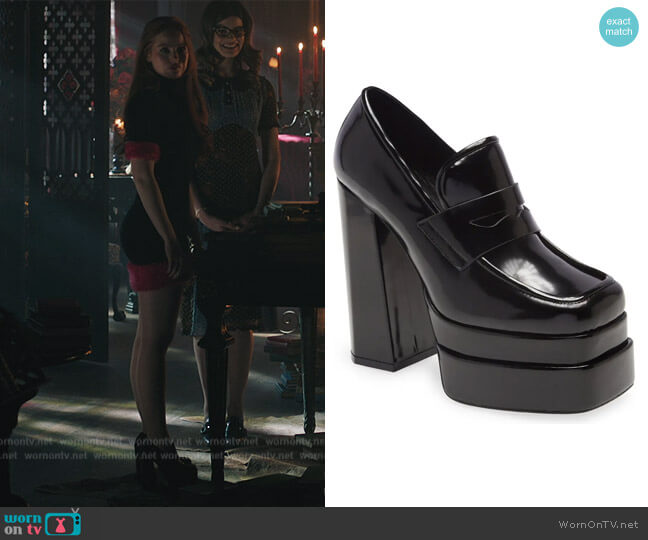 Laxed Platform Pump by Jeffrey Campbell worn by Cheryl Blossom (Madelaine Petsch) on Riverdale