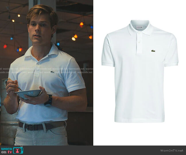 Vintage Polo Shirt by Lacoste worn by Mason Dye on Stranger Things