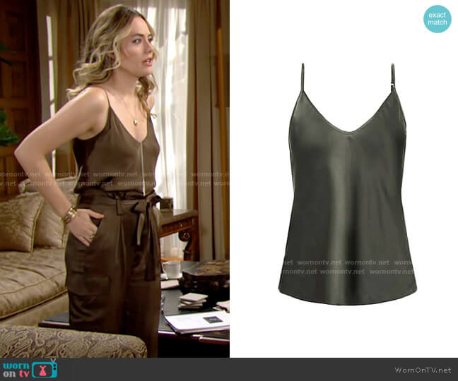 L'Agence Lexi Camisole worn by Hope Logan (Annika Noelle) on The Bold and the Beautiful