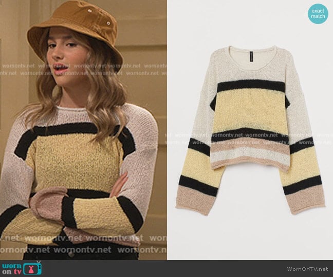 Knit Sweater by H&M worn by Lex (Jules LeBlanc) on Side Hustle