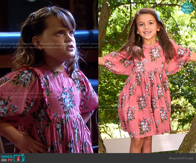 Juliet Dress by Pink Chicken worn by Elin Alexander on Days of our Lives