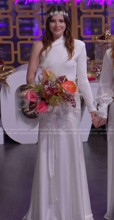 Tessa's wedding dress on The Young and the Restless