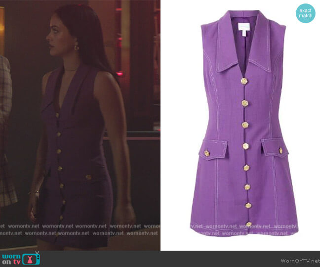Sweet Valentina dress by Alice McCall worn by Veronica Lodge (Camila Mendes) on Riverdale