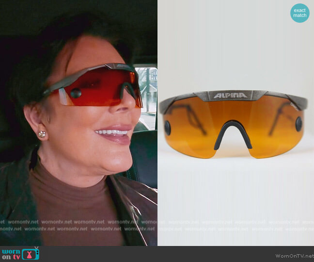 Alpina Super Vision Glasses by Alpina worn by Kris Jenner (Kris Jenner) on The Kardashians
