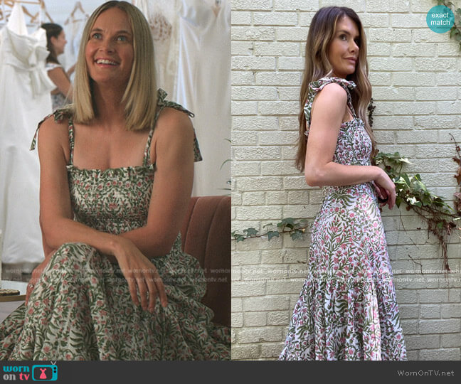 Cali Maxi Dress by Anna Cate worn by Susannah Fisher (Rachel Blanchard) on The Summer I Turned Pretty
