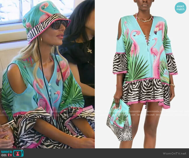 WornOnTV: Dorit's pink floral pajamas and scarf on The Real Housewives of  Beverly Hills, Dorit Kemsley