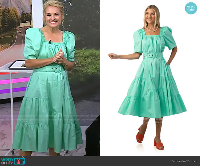 Lena Dress by Crosby by Mollie Burch worn by Meaghan B Murphy on Today