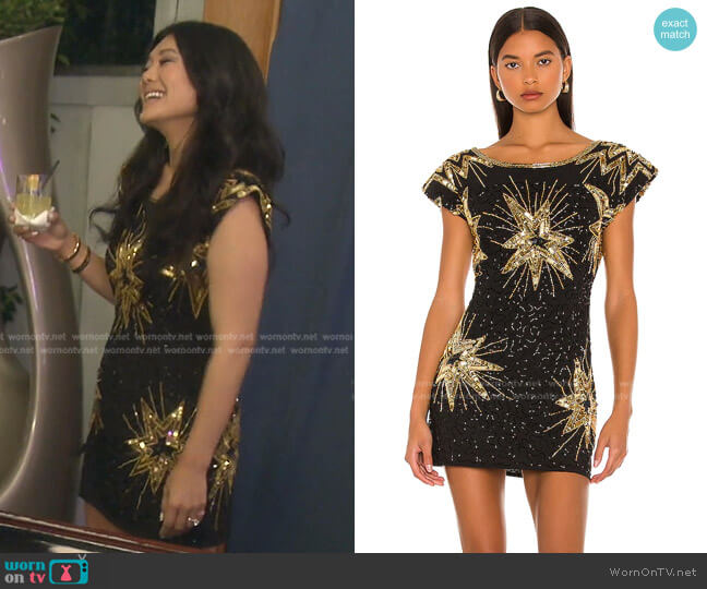 Colville Dress by Love Shack Fancy worn by Crystal Kung Minkoff on The Real Housewives of Beverly Hills