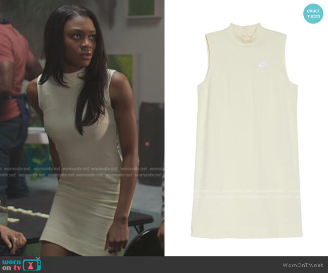 Mock Neck Sleeveless Dress by Nike worn by Calliope Burns (Imani Lewis) on First Kill