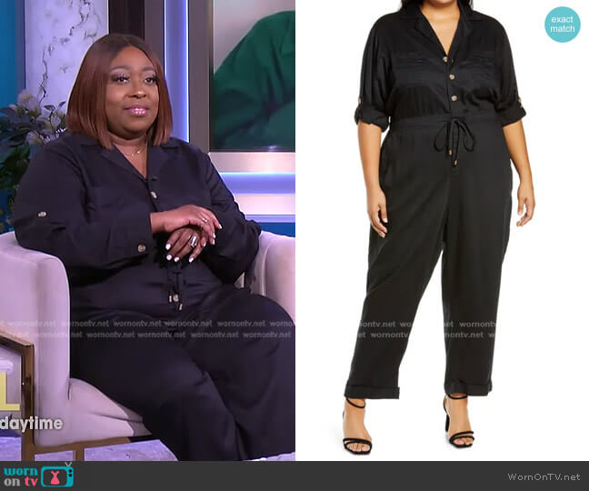 Long Sleeve Jumpsuit by Pari Passu worn by Loni Love  on The Real