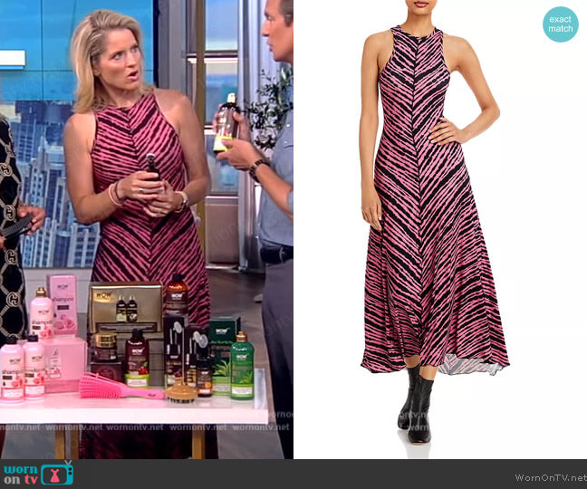 Printed Jersey Dress by Proenza Schouler worn by Sara Haines on The View