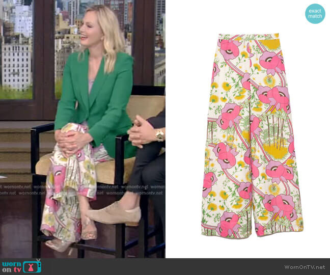 Ronan Pant by Rachel Comey worn by Ali Wentworth on Live with Kelly and Ryan