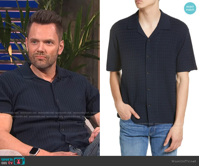 Avery Button-Up Shirt by Rag & Bone worn by Joel McHale on E! News Daily Pop