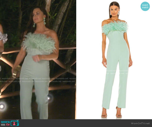 Lola Jumpsuit by Bronx and Banco worn by Kyle Richards on The Real Housewives of Beverly Hills