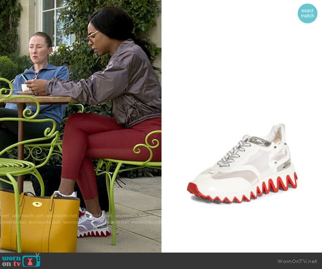 Christian Louboutin Sharkina Sneaker worn by Livia Fulton (Pippa Bennett-Warner) on Chloe