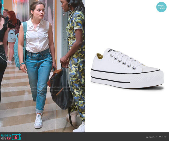 Chuck Taylor All Star Lift Sneakers by Converse worn by Juliette Fairmont (Sarah Catherine Hook) on First Kill