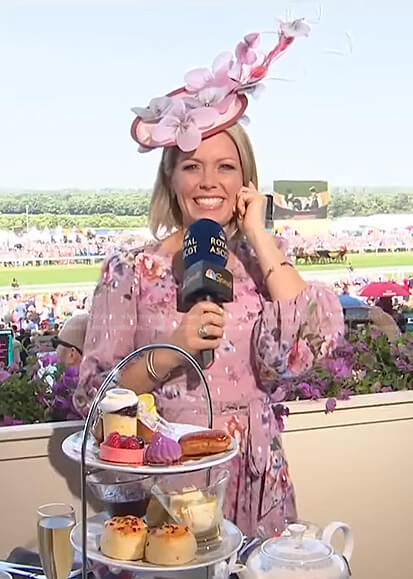 Dylan’s pink floral dress on Today