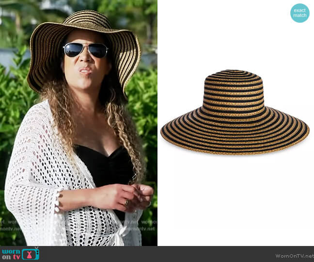 Margot Sun Hat by Eric Javits worn by Sunny Hostin on The View