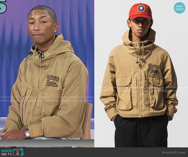 Spring/Summer 2022 Collection by Human Made worn by Pharrell Williams on Today