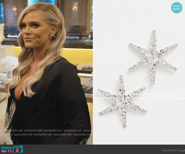 Polaris Earrings by Jennifer Behr worn by Madison LeCroy on Southern Charm
