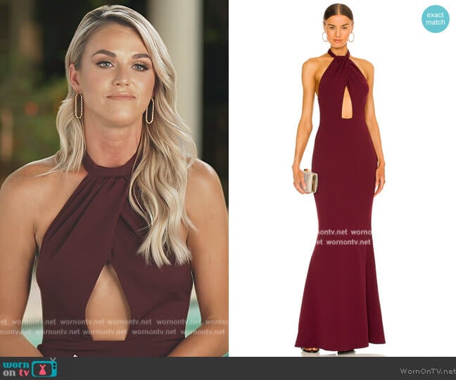 Petra Gown by Katie May worn by Olivia Flowers on Southern Charm