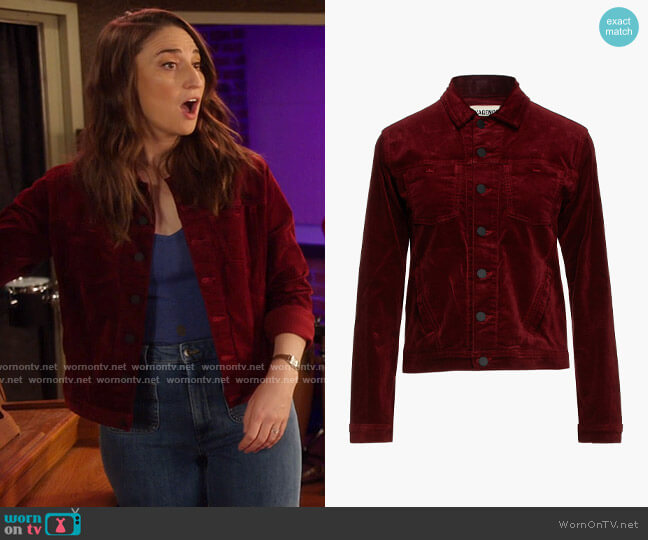 L'Agence Celine Jacket worn by Dawn Solano (Sara Bareilles) on Girls5eva