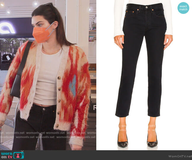 501 Skinny Jean by Levis worn by Kendall Jenner (Kendall Jenner) on The Kardashians