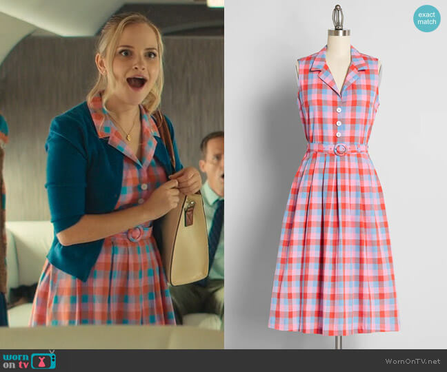 ModCloth x Barbie Pretty Pretty Picnic Fit and Flare Dress worn by Ainsley (Stephanie Styles) on Loot